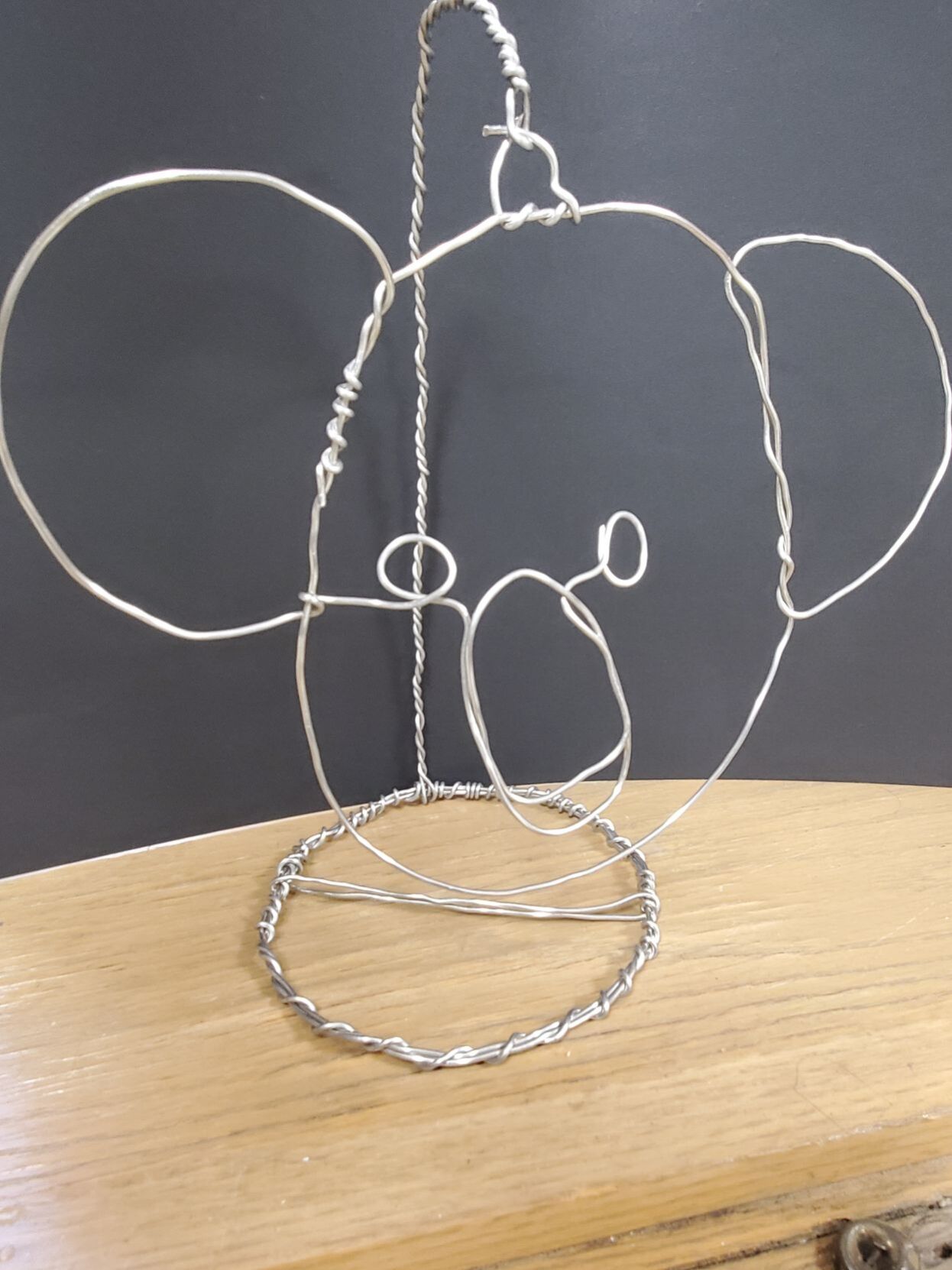Wire portraits in Bradford